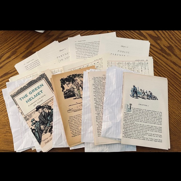 Junk Journal/ Scrapbook Bundle of Papers and Ephemera - Picture 8 of 9